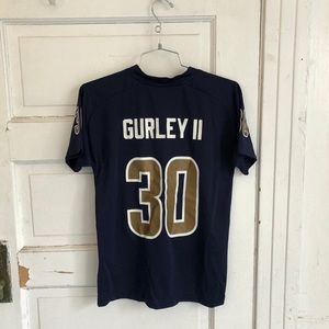 Gurley ll NFL Rams Blue T-shirt